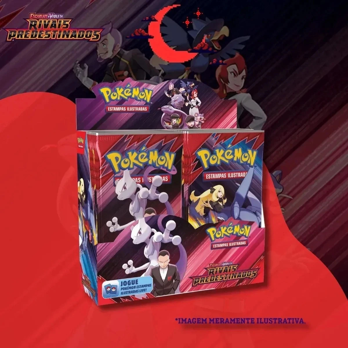Pokemon EV10 Destined Rivals Booster Box Display 36 PACK Brazilian Game 216 Card thumbnail 4